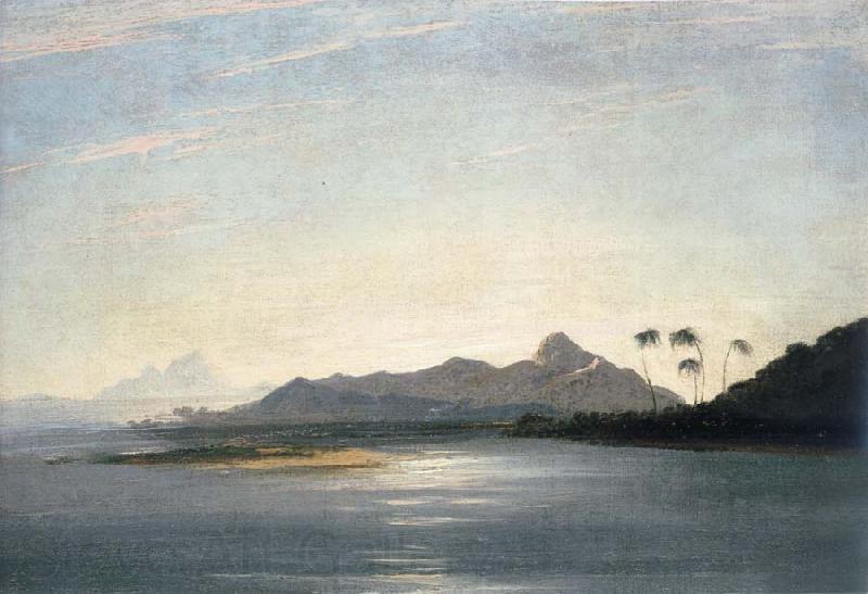 unknow artist A View of the Islands of Otaha Taaha and Bola Bola with Part of the Island of Ulietea Raiatea Norge oil painting art